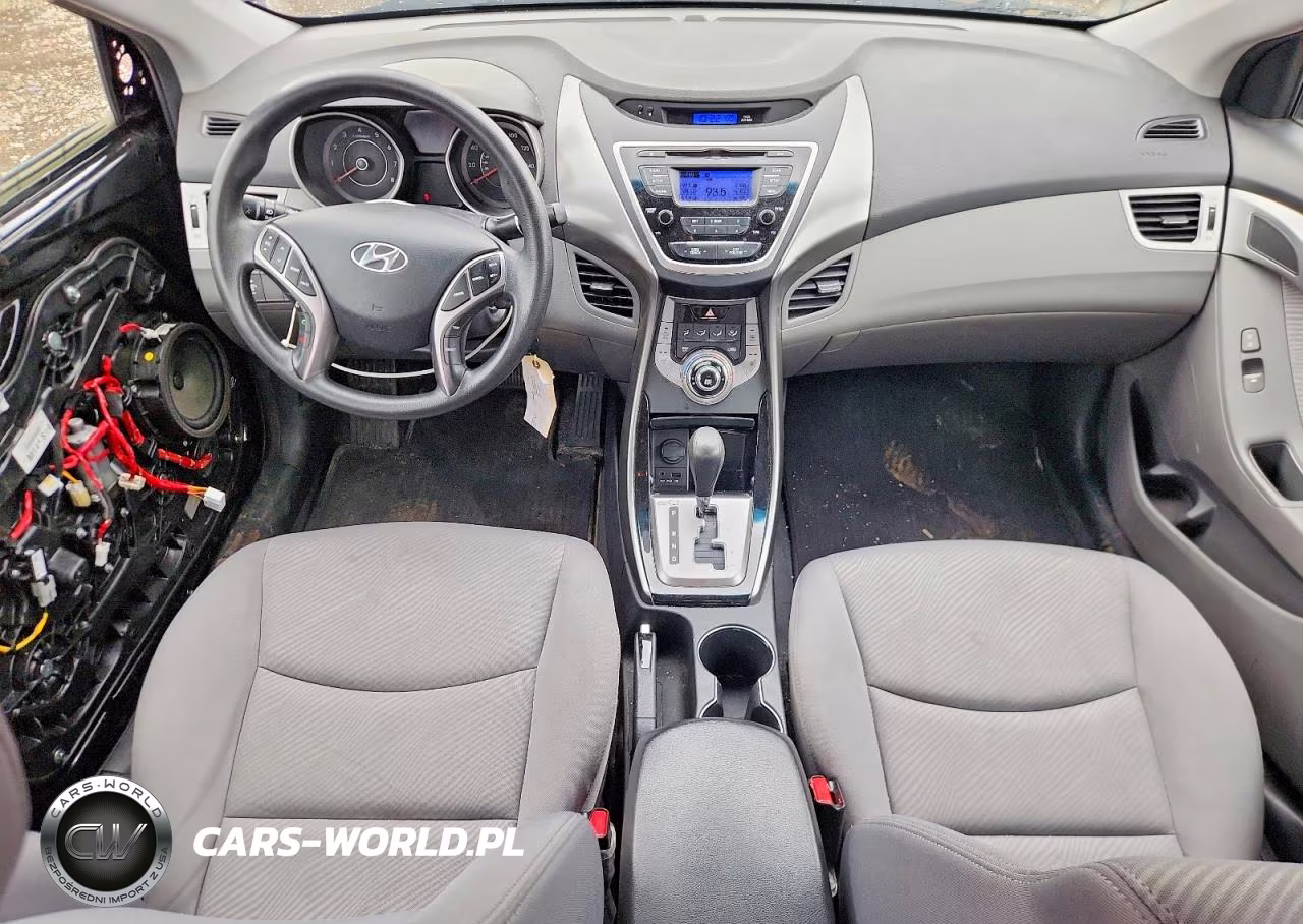 2013 Hyundai Elantra Gls VIN:KMHDH4AE3DU011273 - 8