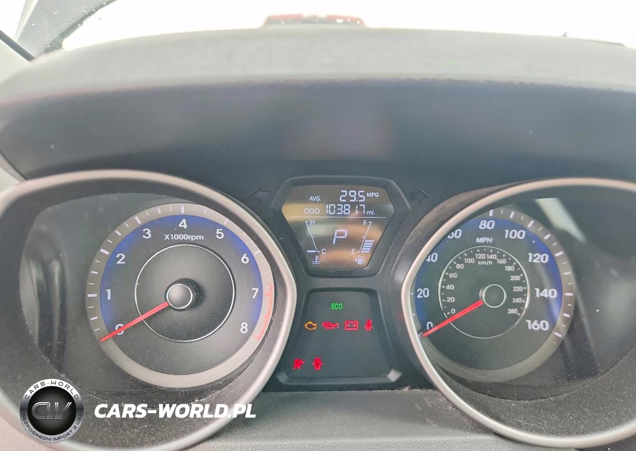 2013 Hyundai Elantra Gls VIN:KMHDH4AE3DU011273 - 9