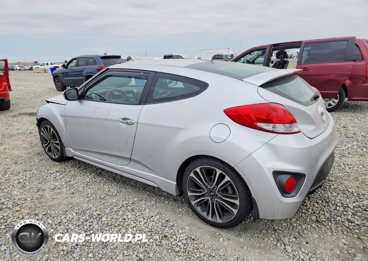 2016 Hyundai Veloster Turbo VIN:KMHTC6AE5GU273032 - 2
