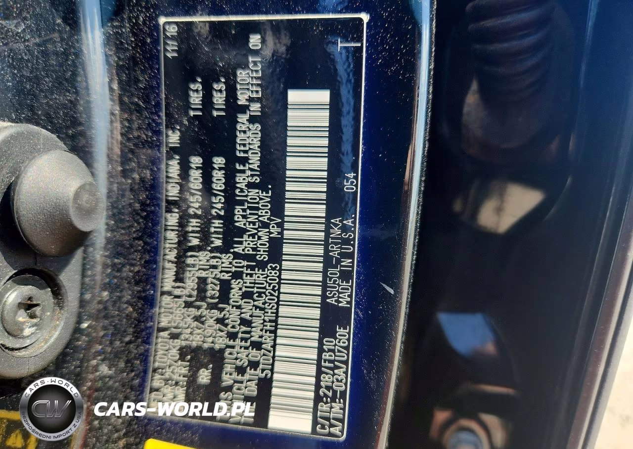 2017 Toyota Highlander Le VIN:5TDZARFH1HS025083 - 14