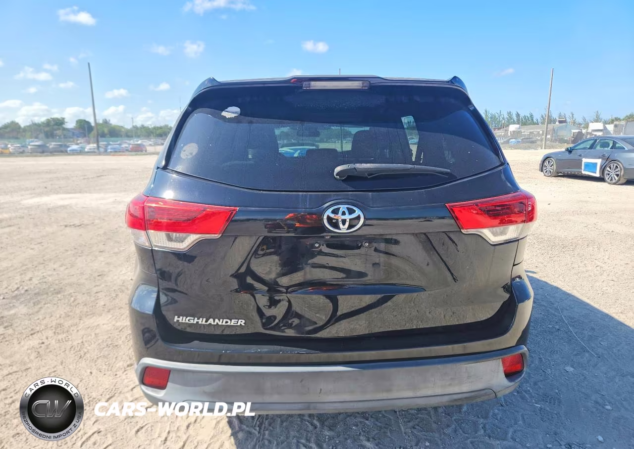 2017 Toyota Highlander Le VIN:5TDZARFH1HS025083 - 6