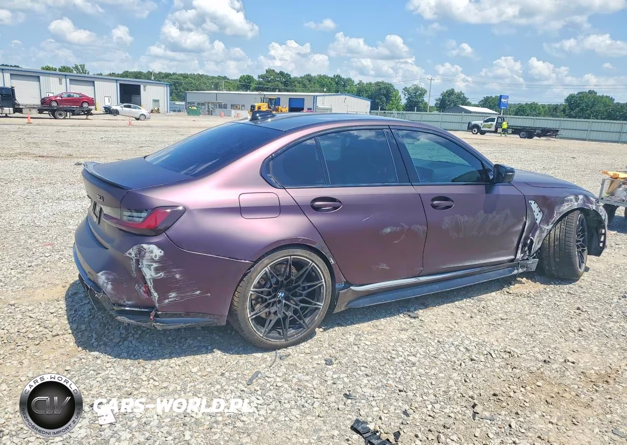 2022 BMW M3 Competition VIN:WBS33AY02NFM17292 - 3