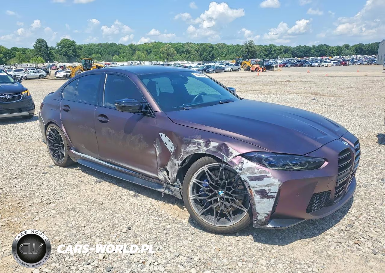 2022 BMW M3 Competition VIN:WBS33AY02NFM17292 - 4