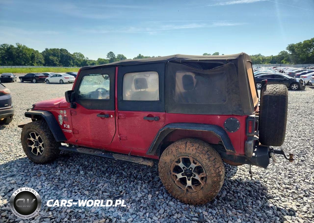 2008 Jeep Wrangler Unlimited X VIN:1J4GA39128L548711 - 2