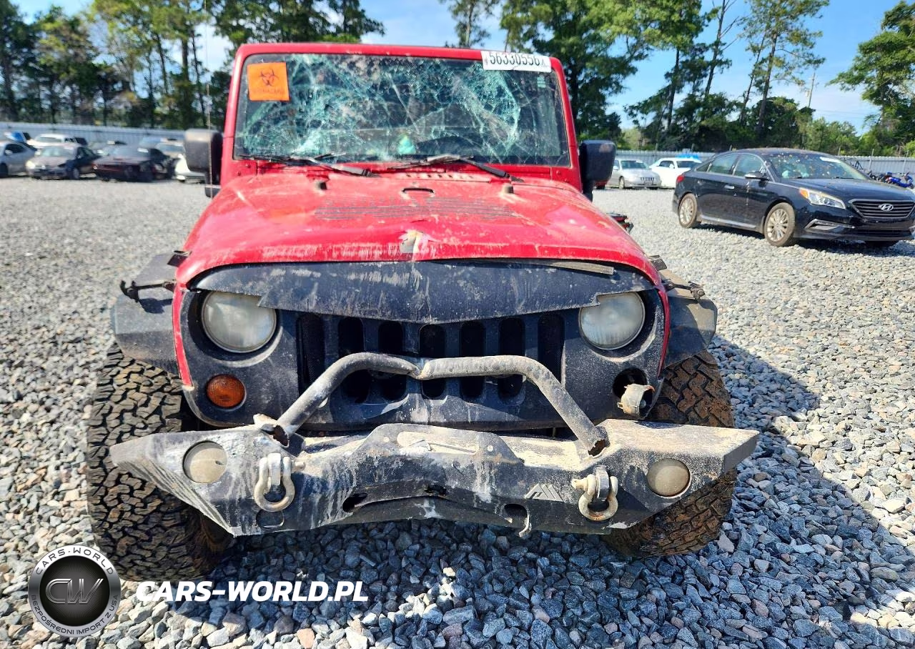 2008 Jeep Wrangler Unlimited X VIN:1J4GA39128L548711 - 5