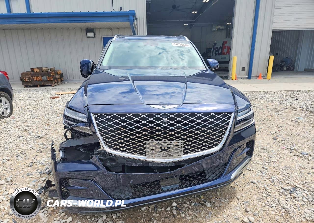 2021 Genesis Gv80 3.5T VIN:KMUHCESC0MU074710 - 5