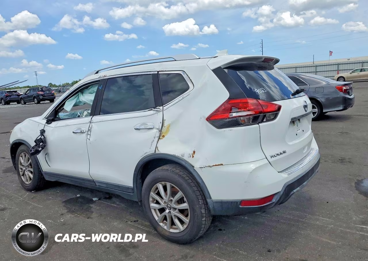 2017 Nissan Rogue Sv VIN:KNMAT2MT2HP526161 - 2
