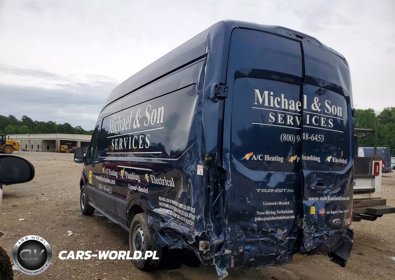 2019 Ford Transit T-250 Utility - Service Van VIN:1FTYR3XM2KKB06525 - 2