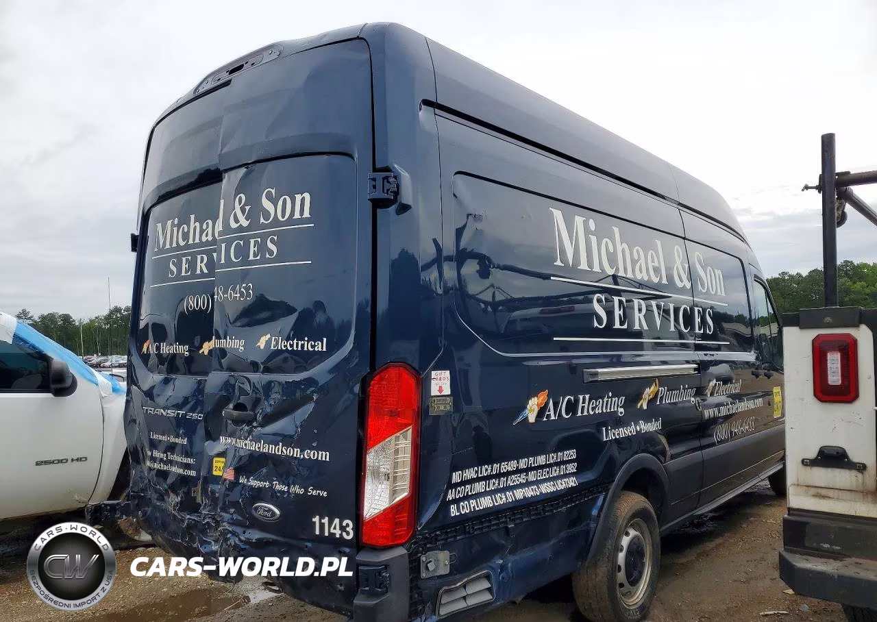 2019 Ford Transit T-250 Utility - Service Van VIN:1FTYR3XM2KKB06525 - 3