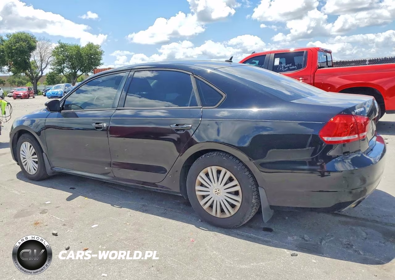 2014 Volkswagen Passat S VIN:1VWAS7A32EC100331 - 2