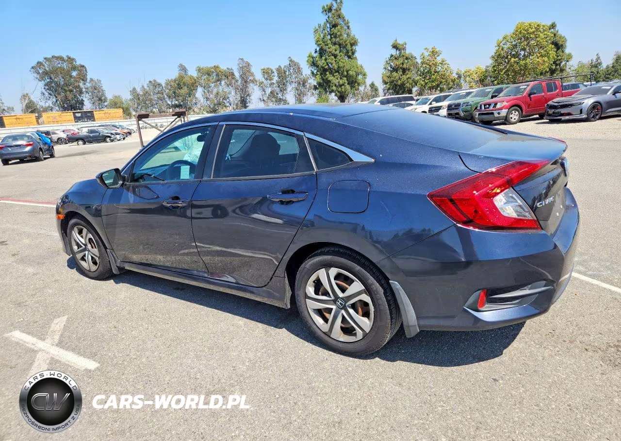 2017 Honda Civic Lx VIN:19XFC2F53HE033822 - 2
