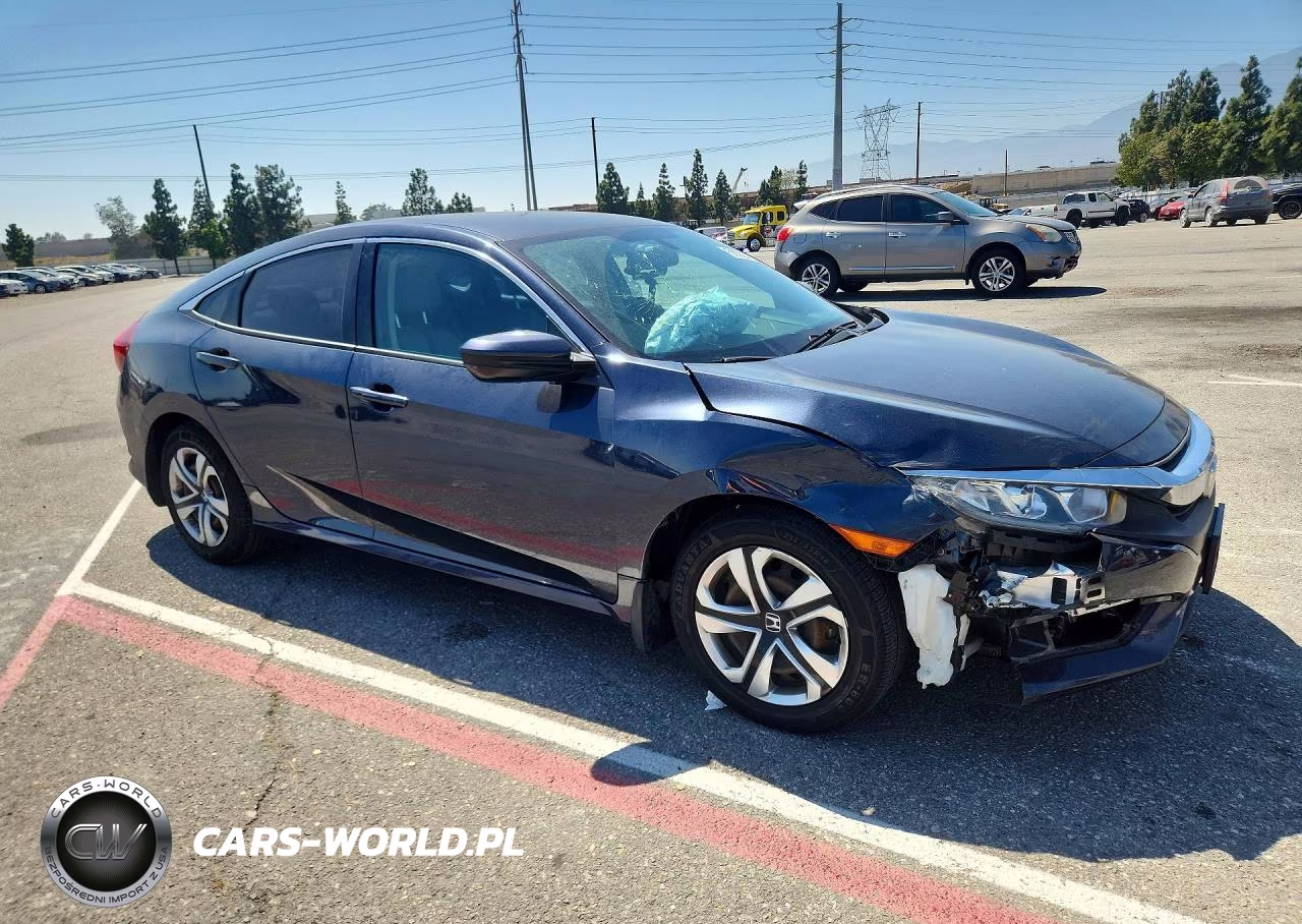 2017 Honda Civic Lx VIN:19XFC2F53HE033822 - 4