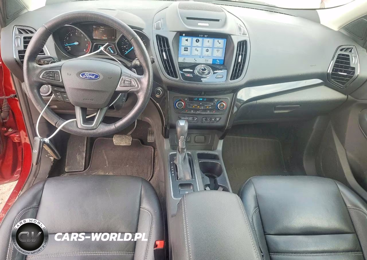2017 Ford Escape Titanium VIN:1FMCU0JD8HUE72787 - 8