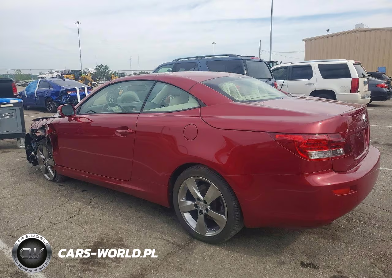 2011 Lexus Is 250 VIN:JTHFF2C26B2520632 - 2