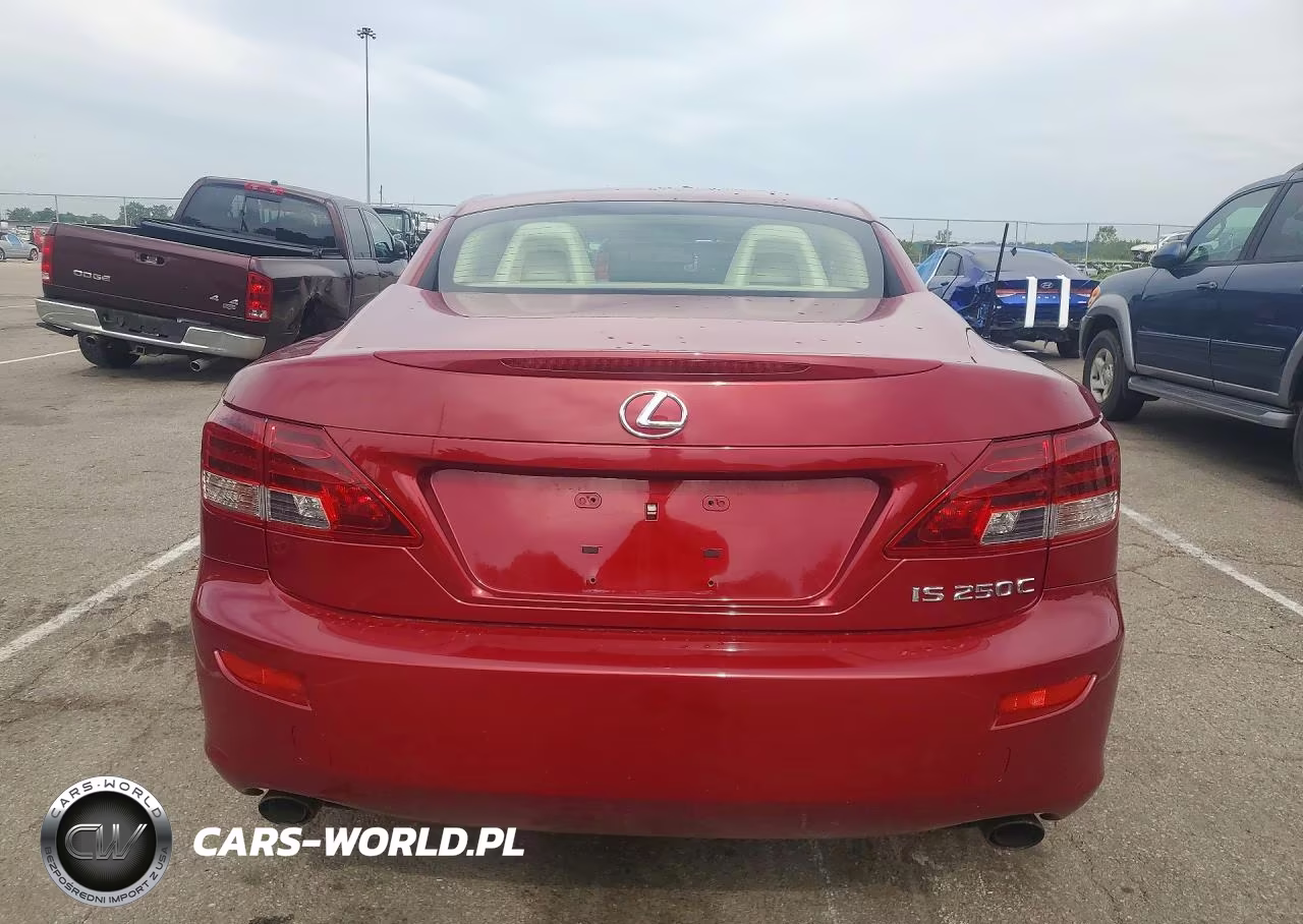 2011 Lexus Is 250 VIN:JTHFF2C26B2520632 - 6