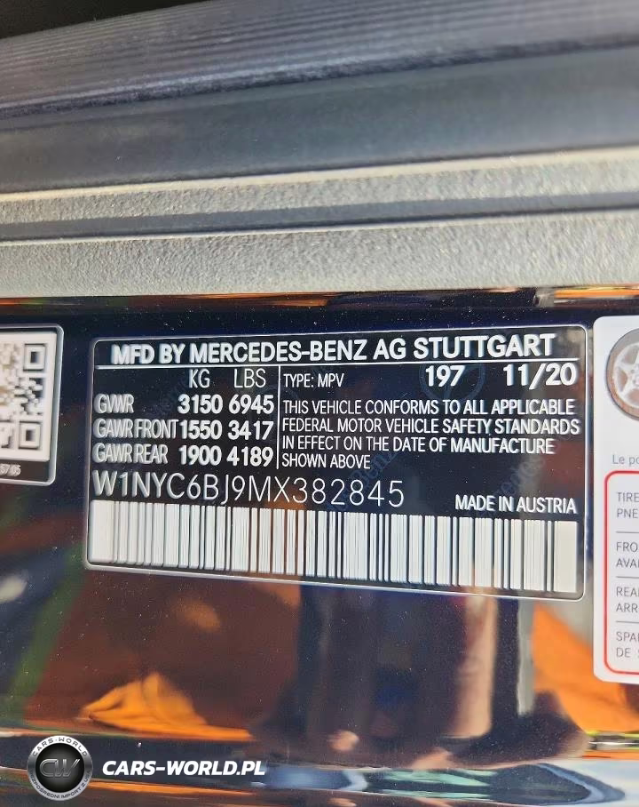 2021 Mercedes-Benz G 550 VIN:W1NYC6BJ9MX382845 - 12