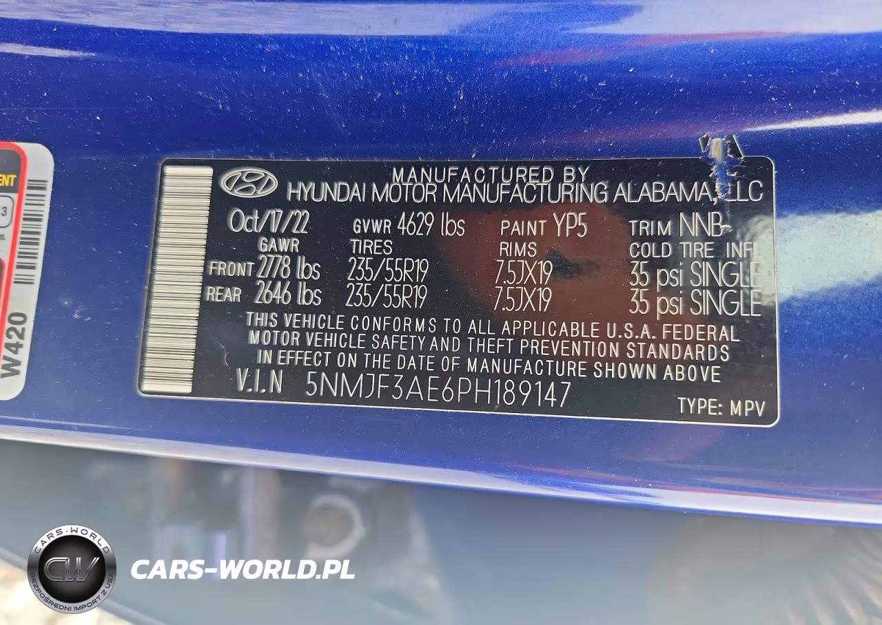 2023 Hyundai Tucson Sel VIN:5NMJF3AE6PH189147 - 14