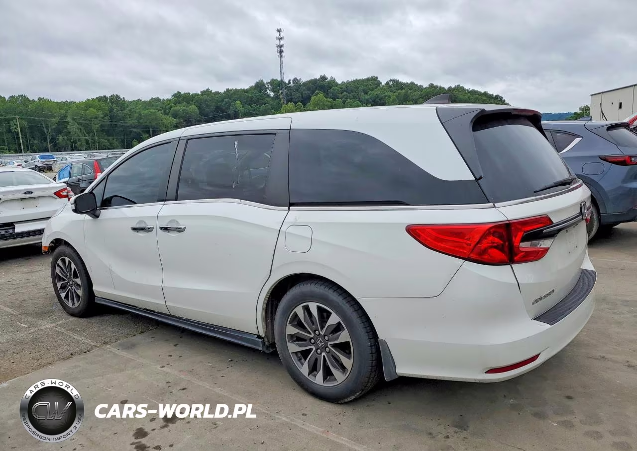 2022 Honda Odyssey Exl VIN:5FNRL6H79NB019058 - 2