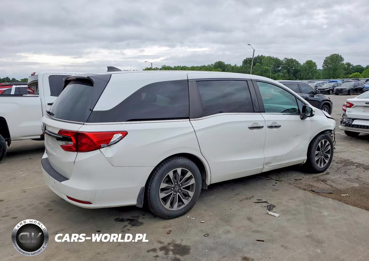 2022 Honda Odyssey Exl VIN:5FNRL6H79NB019058 - 3