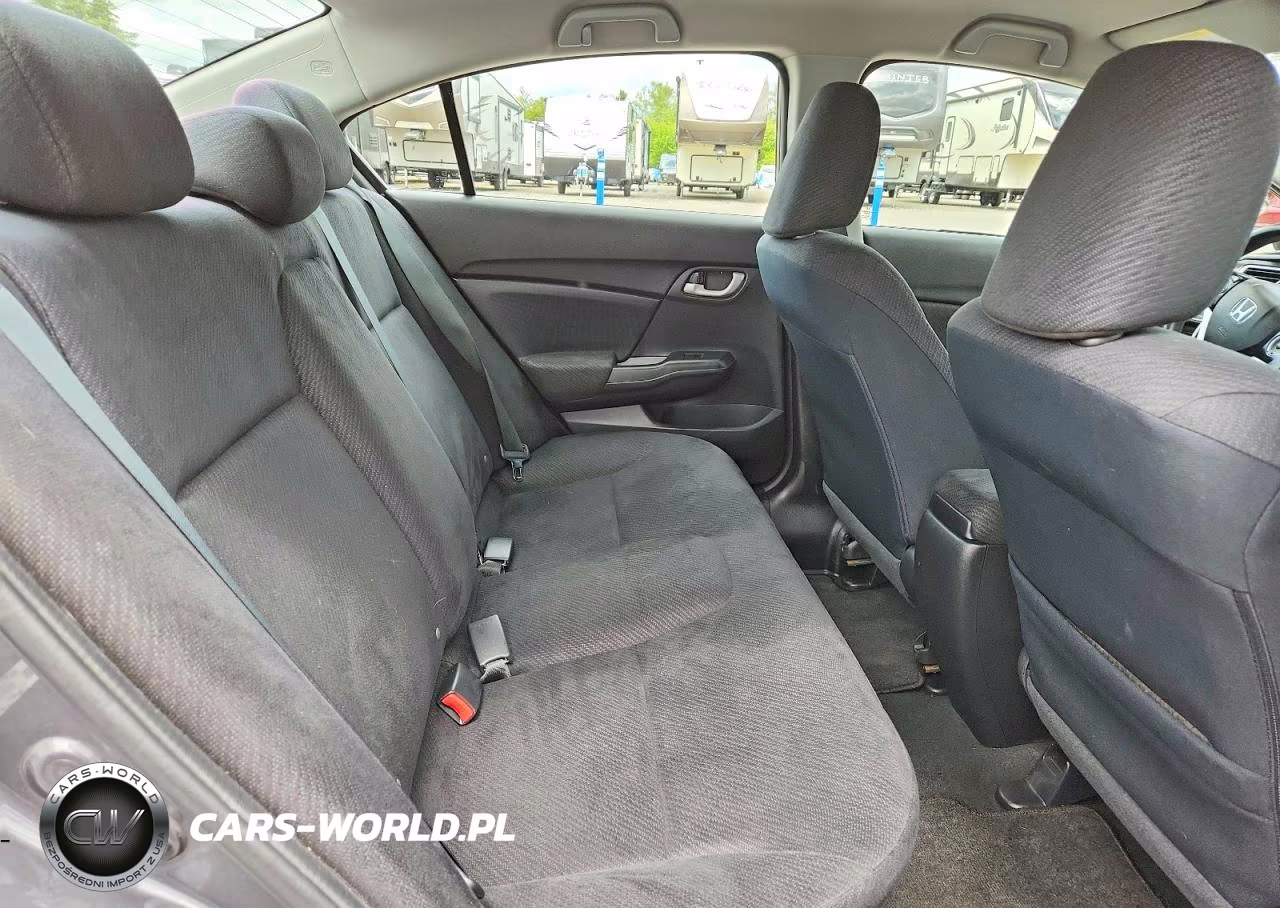 2013 Honda Civic Lx VIN:2HGFB2F5XDH603074 - 10