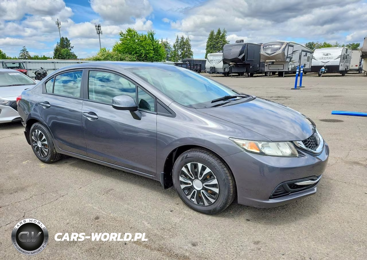 2013 Honda Civic Lx VIN:2HGFB2F5XDH603074 - 4