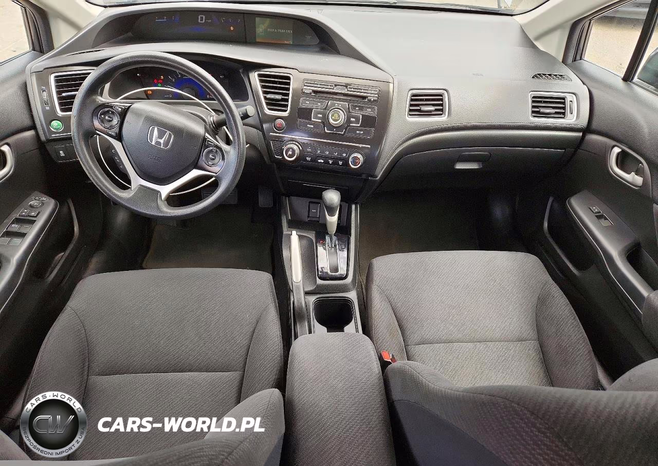 2013 Honda Civic Lx VIN:2HGFB2F5XDH603074 - 8