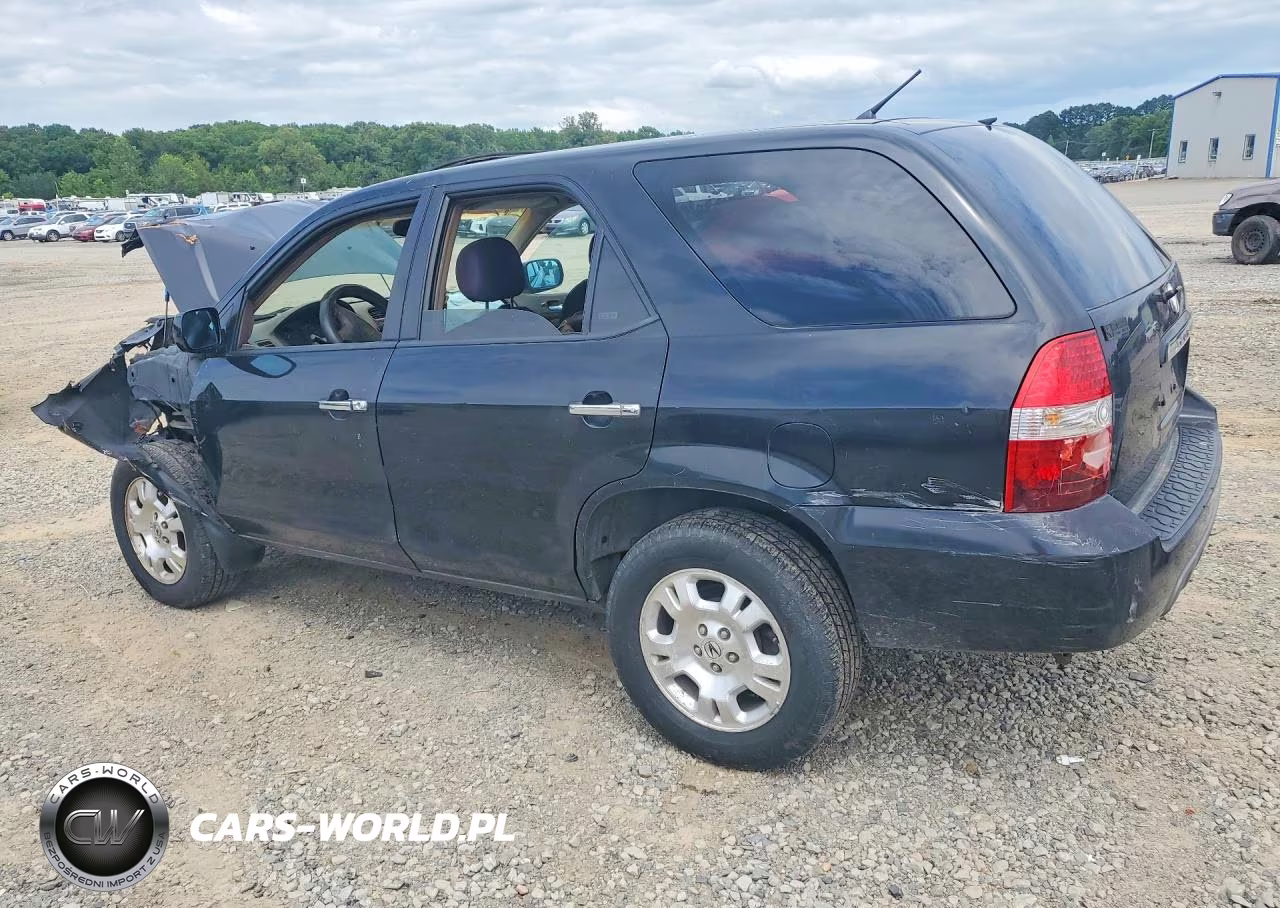2002 Acura Mdx VIN:2HNYD182X2H519861 - 2