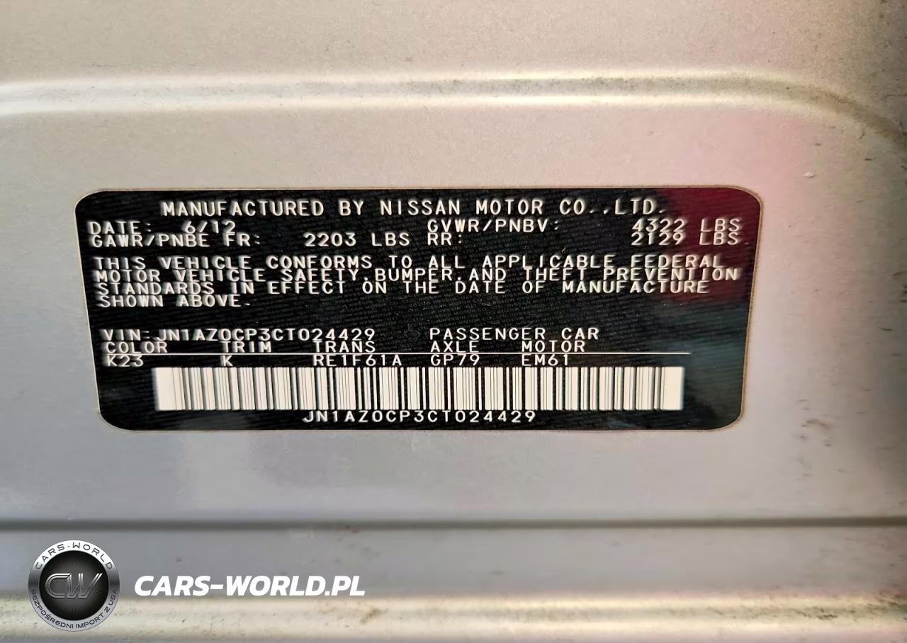 2012 Nissan Leaf Sv VIN:JN1AZ0CP3CT024429 - 13