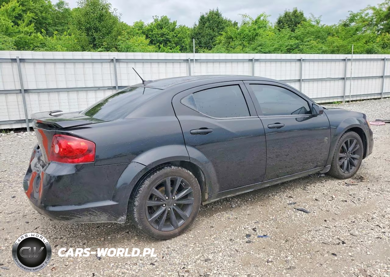 2014 Dodge Avenger Se VIN:1C3CDZABXEN177434 - 3