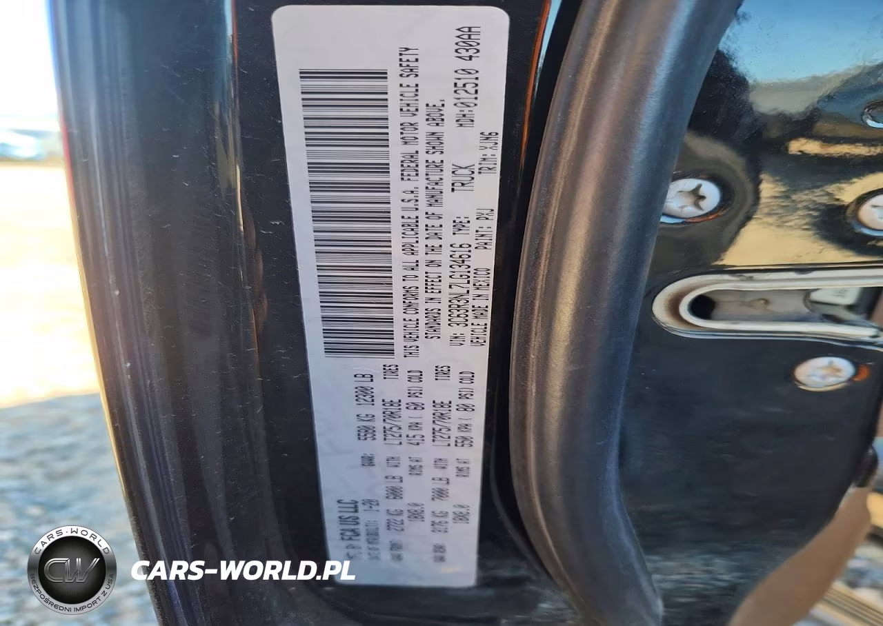 2020 Ram 3500 Longhorn VIN:3C63R3NL7LG134616 - 10
