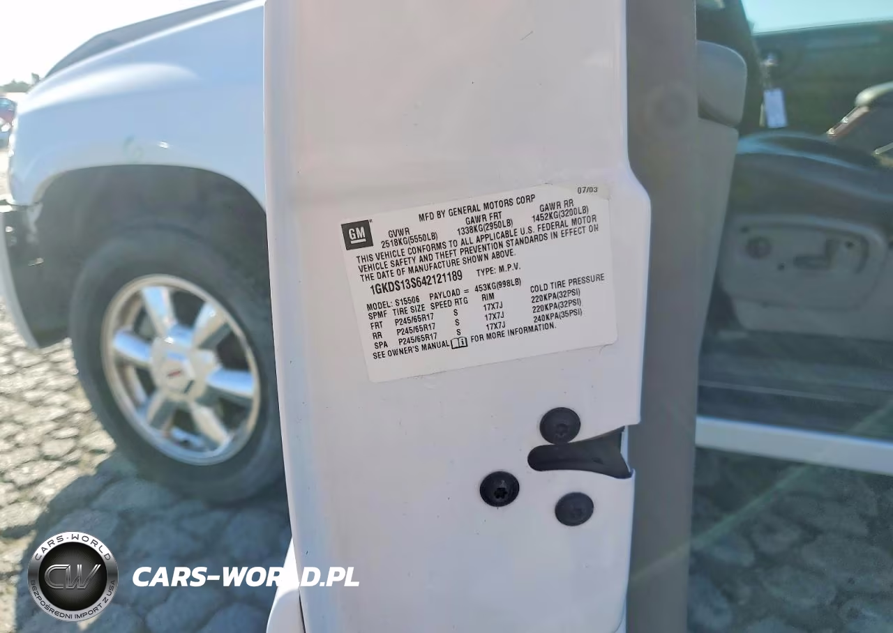 2004 GMC Envoy VIN:1GKDS13S642121189 - 12