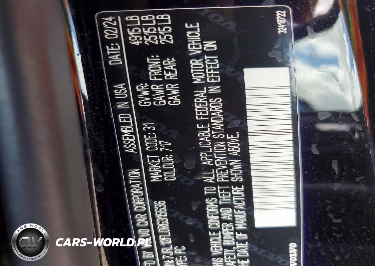 2024 Volvo S60 Plus VIN:7JRL12FL0RG315636 - 13