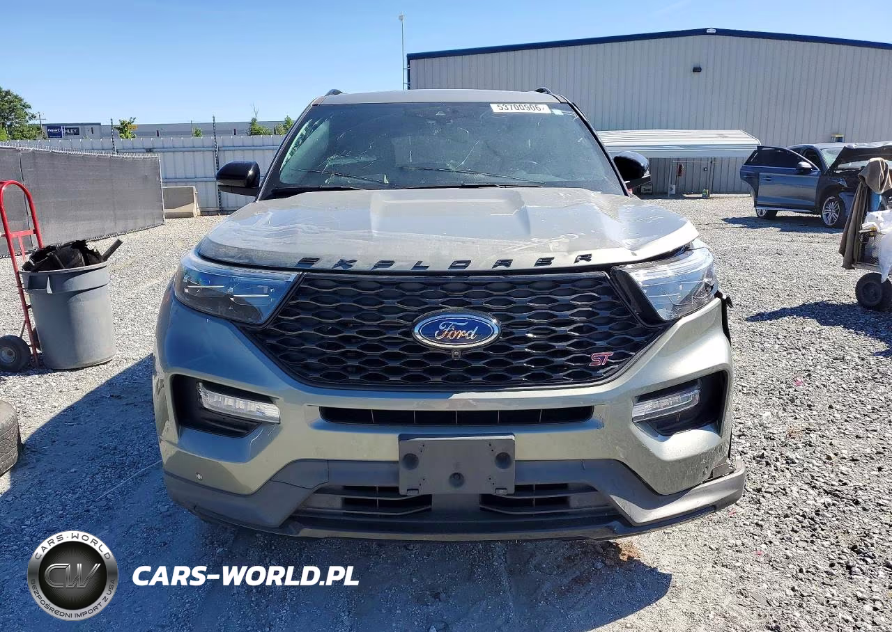 2020 Ford Explorer St VIN:1FM5K8GCXLGA67498 - 5