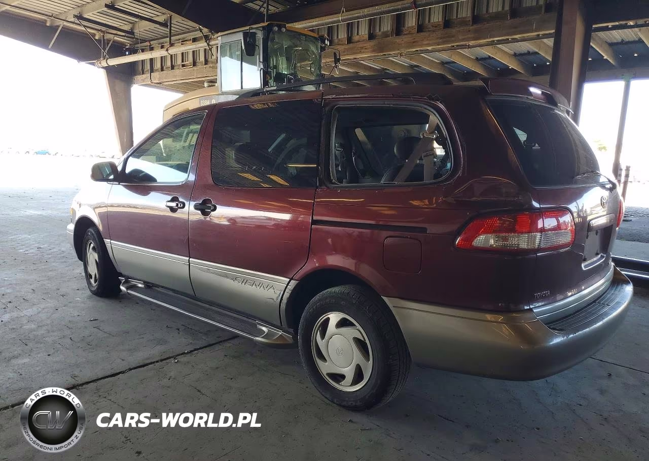 2002 Toyota Sienna Xle VIN:4T3ZF13C52U455040 - 2