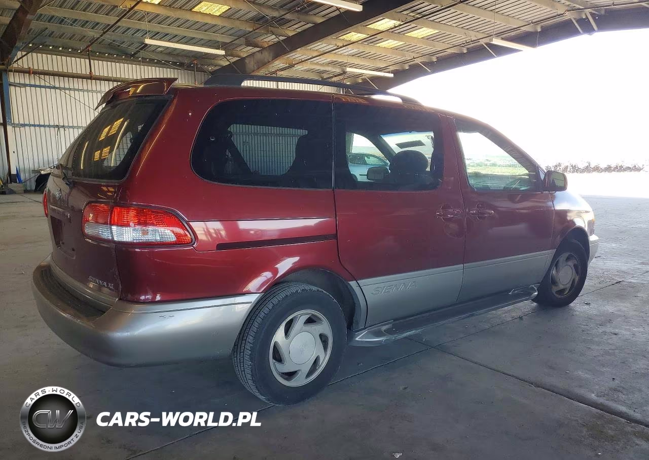 2002 Toyota Sienna Xle VIN:4T3ZF13C52U455040 - 3