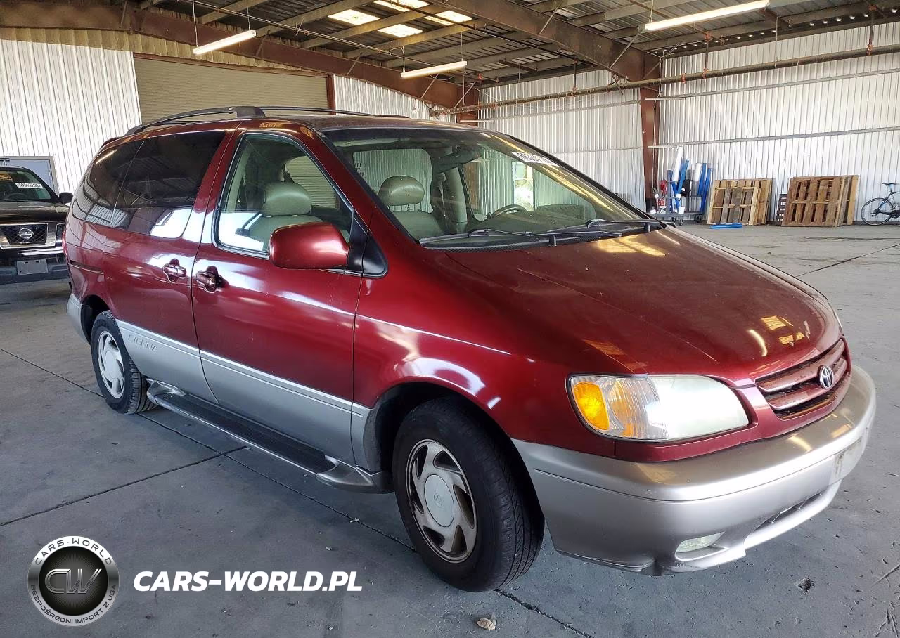 2002 Toyota Sienna Xle VIN:4T3ZF13C52U455040 - 4