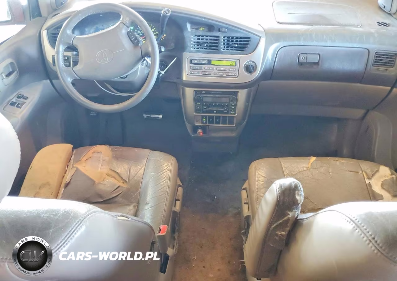 2002 Toyota Sienna Xle VIN:4T3ZF13C52U455040 - 8