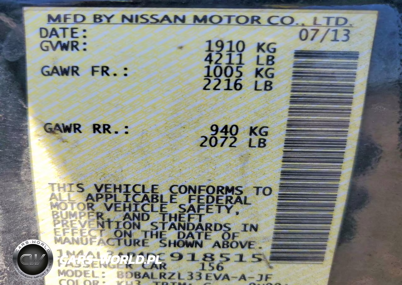 2013 Nissan Altima 2.5 VIN:1N4AL3AP4DC918515 - 12