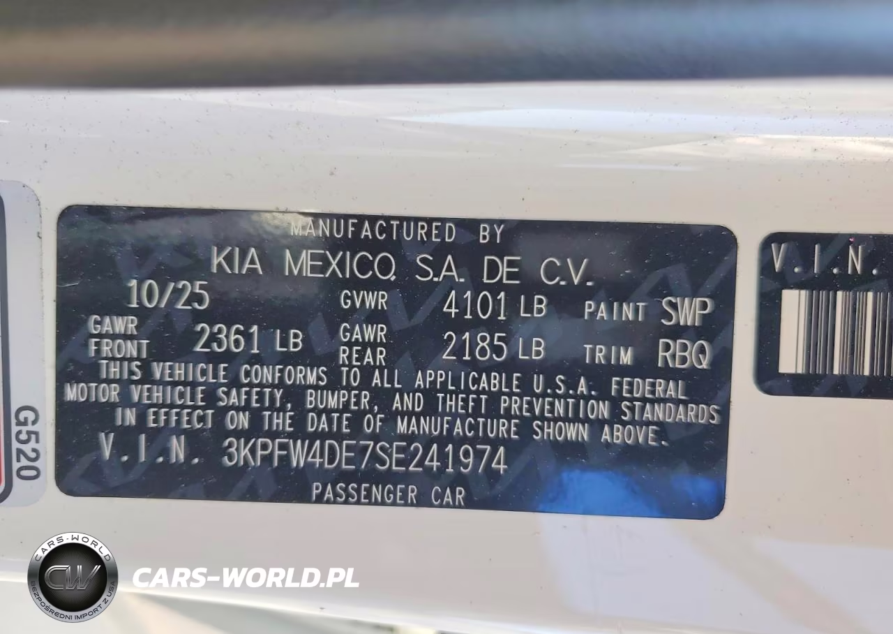 2025 Kia K4 Gt Line VIN:3KPFW4DE7SE241974 - 13