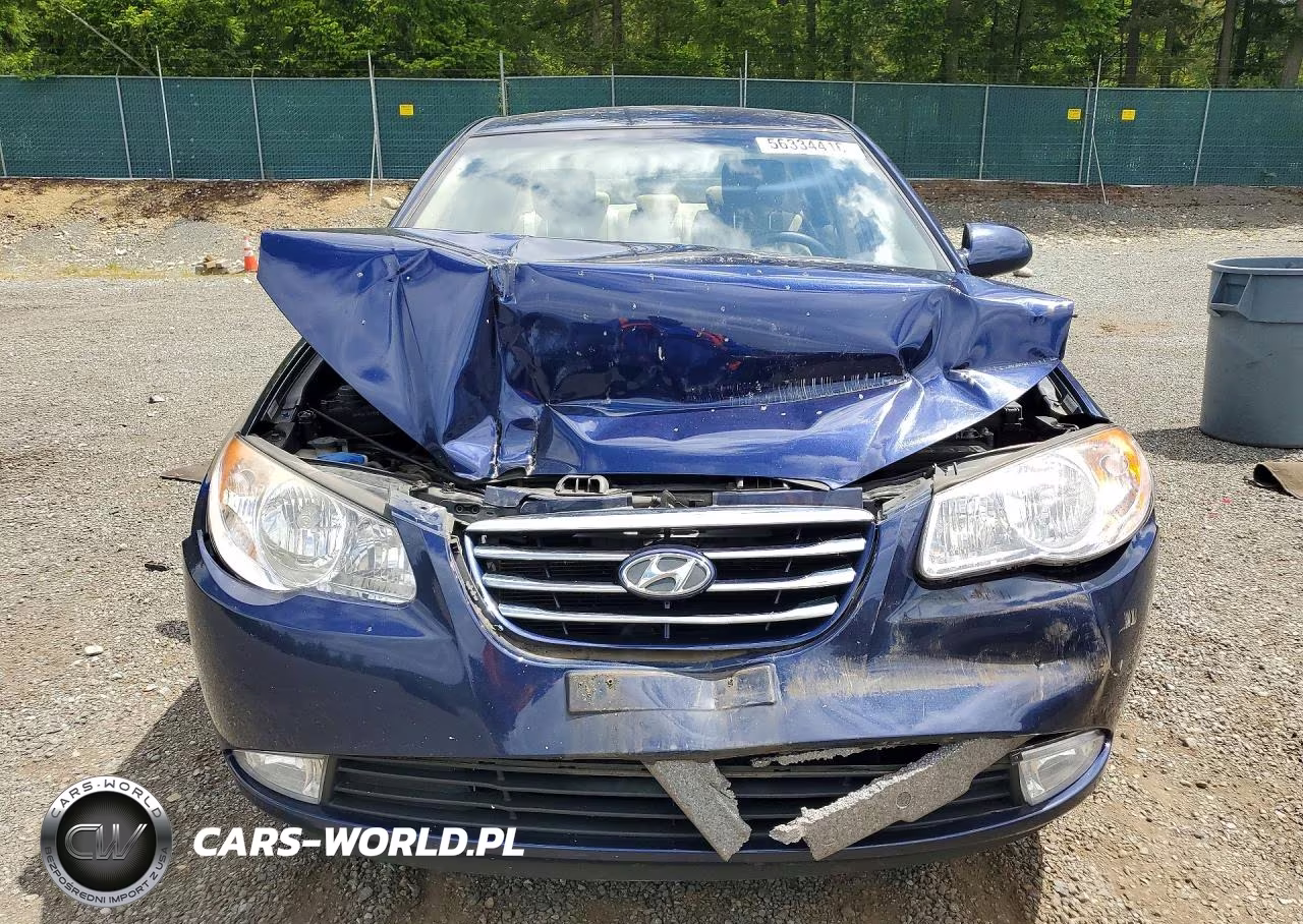 2010 Hyundai Elantra Gls VIN:KMHDU4AD2AU837143 - 5