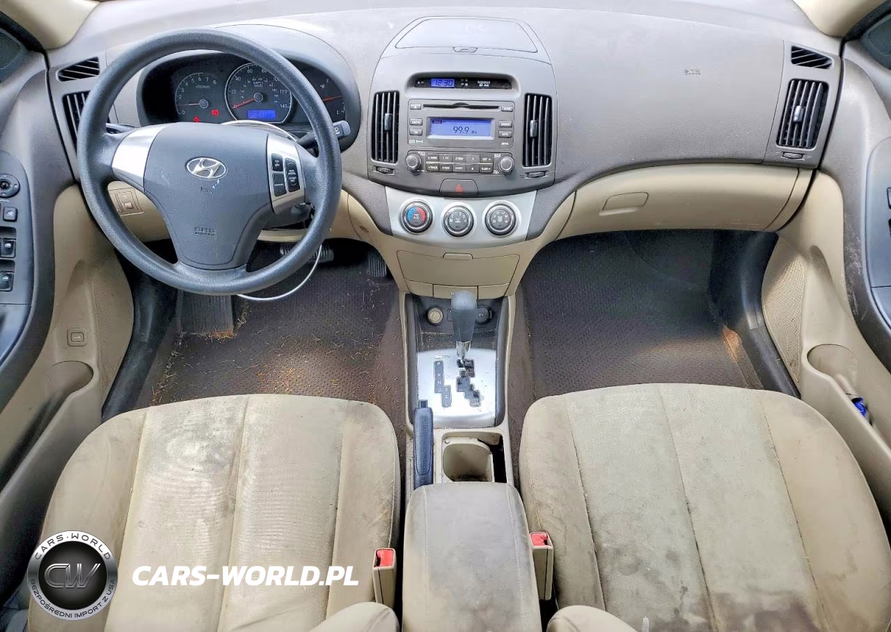 2010 Hyundai Elantra Gls VIN:KMHDU4AD2AU837143 - 8