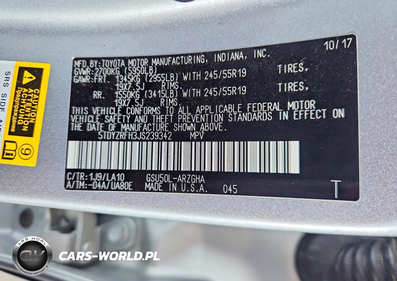2018 Toyota Highlander Limited VIN:5TDYZRFH3JS239342 - 13