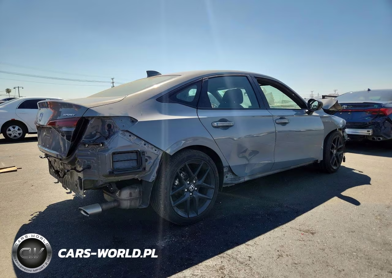 2025 Honda Civic Sport VIN:2HGFE2F50SH559087 - 3