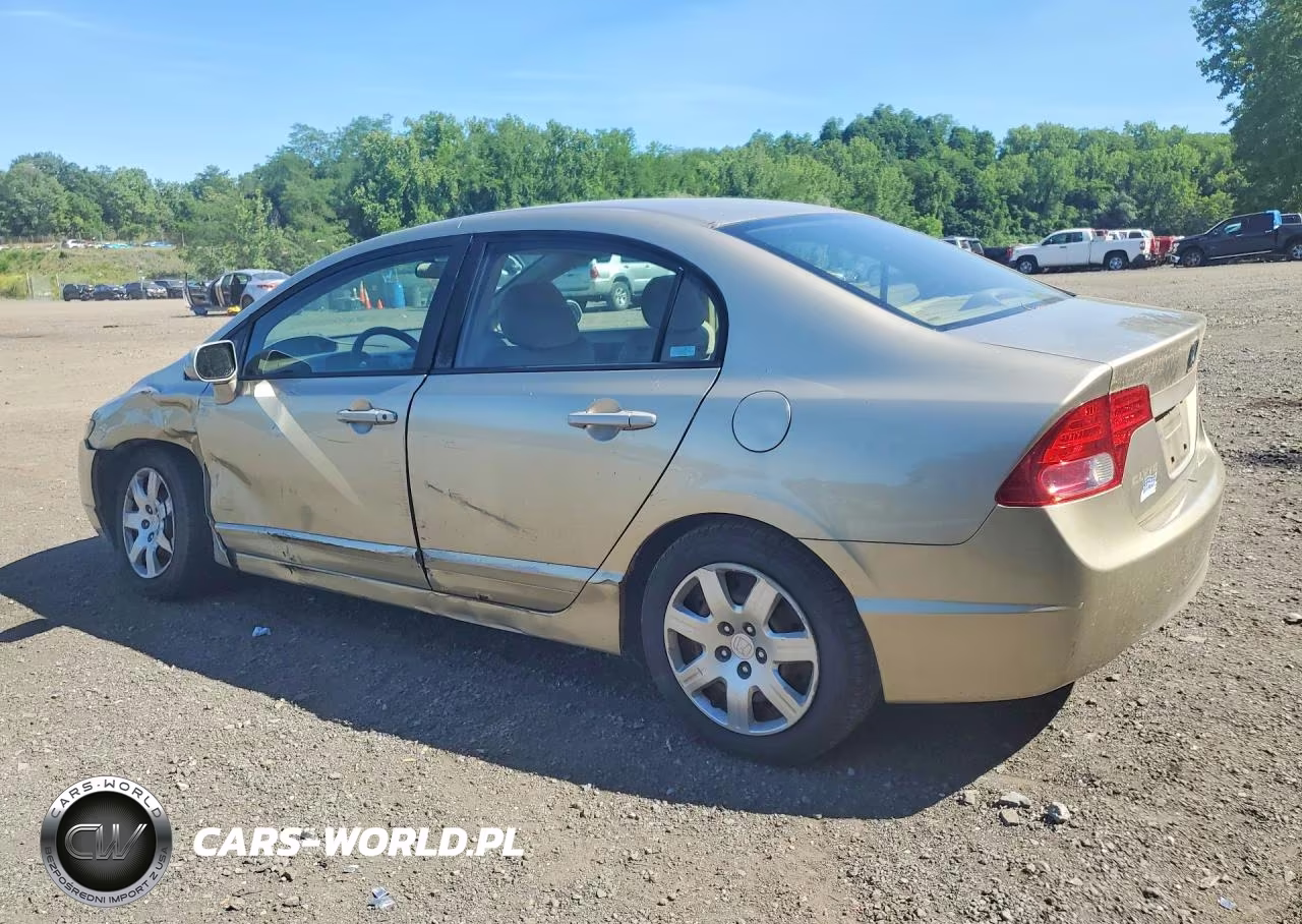 2008 Honda Civic Lx VIN:1HGFA16518L005820 - 2