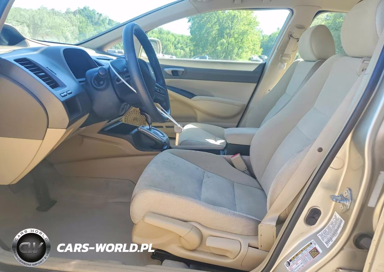 2008 Honda Civic Lx VIN:1HGFA16518L005820 - 7