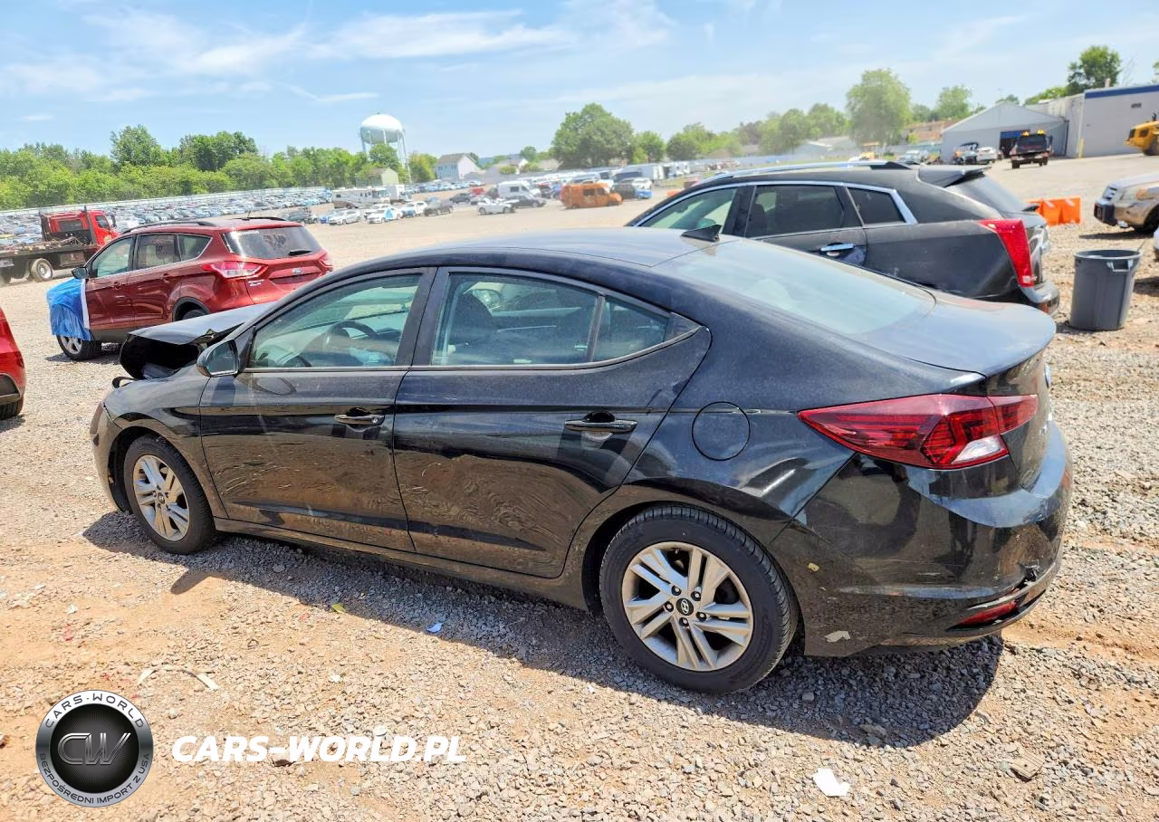 2020 Hyundai Elantra Sel VIN:KMHD84LF7LU066538 - 2