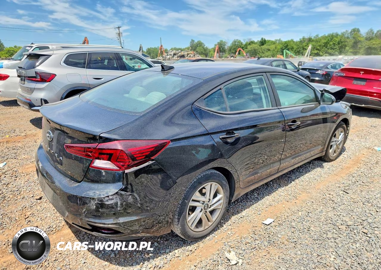 2020 Hyundai Elantra Sel VIN:KMHD84LF7LU066538 - 3