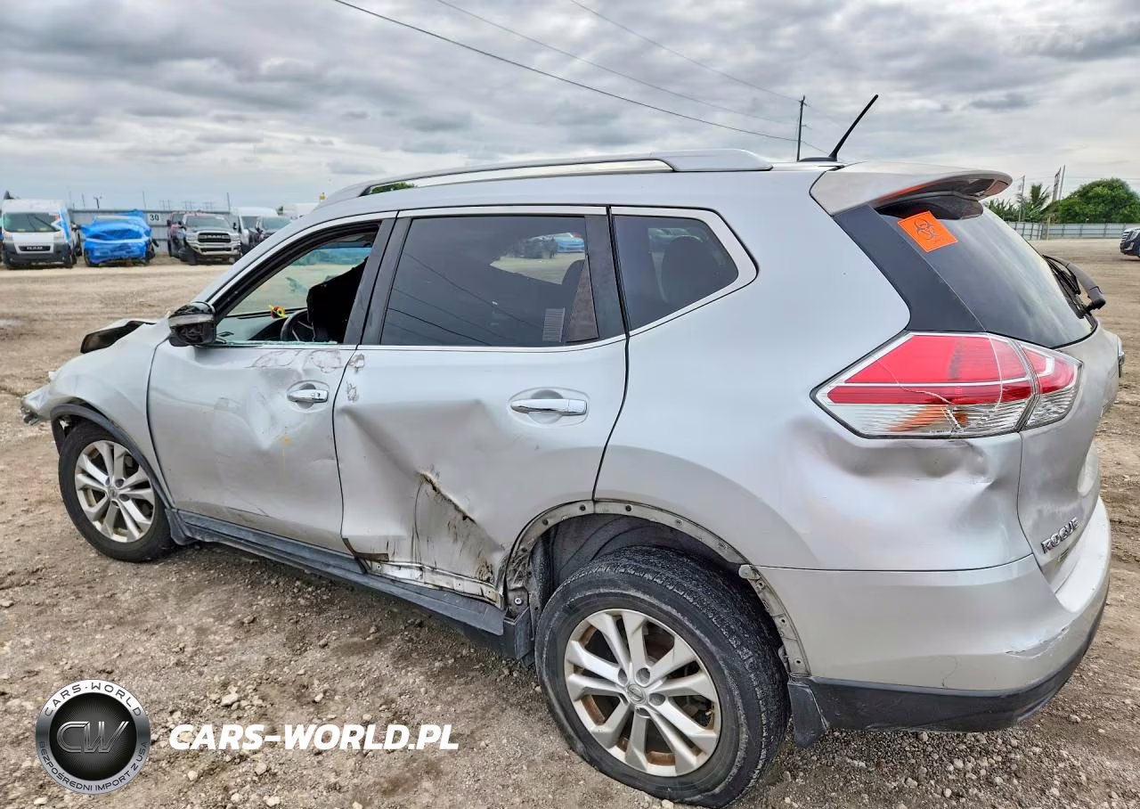 2015 Nissan Rogue Sv VIN:KNMAT2MT1FP527802 - 2