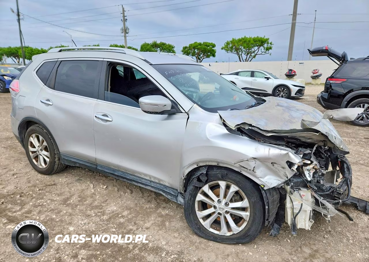 2015 Nissan Rogue Sv VIN:KNMAT2MT1FP527802 - 4