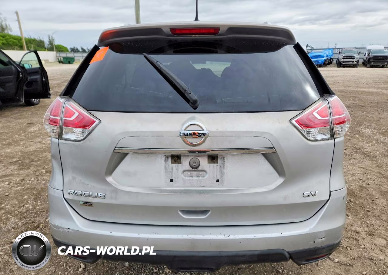 2015 Nissan Rogue Sv VIN:KNMAT2MT1FP527802 - 6